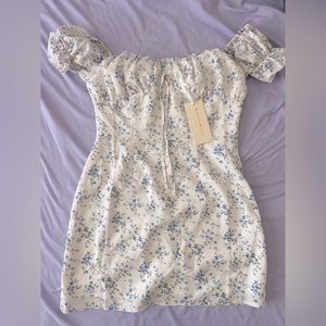 floral mini dress